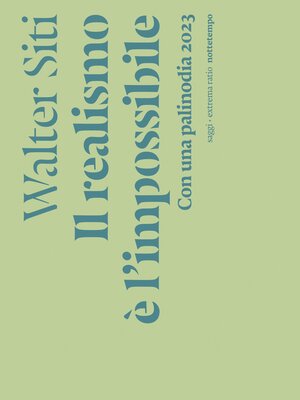 cover image of Il realismo è l'impossibile